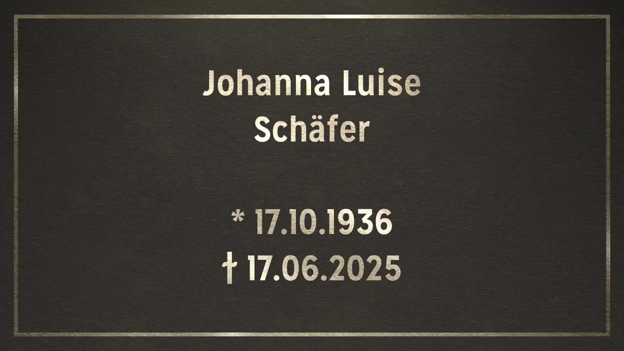 Video zur Traueranzeige 1